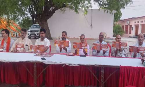 सिद्ध पीठ चकाडोरी आश्रम पर होने वाले श्रीराम महायज्ञ एवं सामूहिक कन्या विवाहोत्सव कीं तैयारियां पूर्ण ।