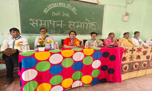 बयालसी महाविद्यालय में  रोवर–रेंजर प्रशिक्षण शिविर संपन्न।।