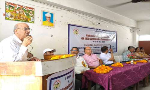 डिजिटल लर्निंग भविष्य  की शिक्षा का सशक्त स्तंभ:- प्रो. राम आसरे सिंह