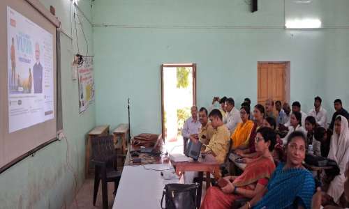 बयालसी महाविद्यालय में नशा मुक्त युवा फॉर विकसित भारत-संकल्प अभियान का हुआ सफल आयोजन