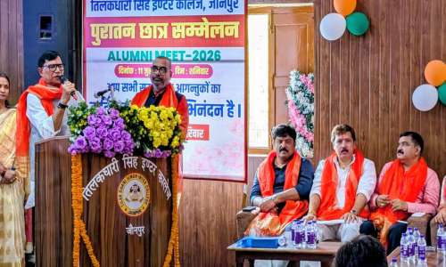 विद्यालय केवल शिक्षा का केंद्र नहीं, बल्कि संस्कार, अनुशासन का मंदिर होता है: - कृपाशंकर सिंह ।