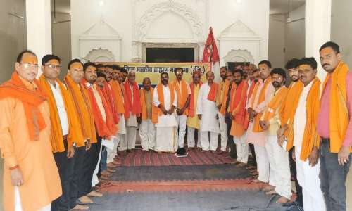 चकाडोरी धाम में भव्यता से मनाया गया भगवान श्री परशुराम जी का जन्मोत्सव।