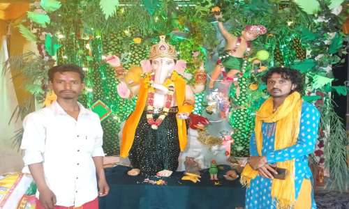 गणेश महोत्सव में नगर के मंदिरों सहित पांडालों में गूंजे गणपति बप्पा मोरया के जयकारे।