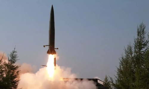 उत्तर कोरिया ने फिर दागी बैलिस्टिक मिसाइल, जापान ने निवासियों से की ये अपील