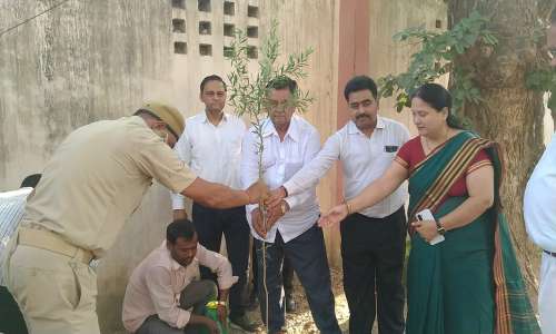 विश्व पर्यावरण दिवस के अवसर पर ए0डी0आर0 केन्द्र दीवानी न्यायालय परिसर जौनपुर में न्यायिक अधिकारीगण द्वारा पौधरोपण किया गया  ।