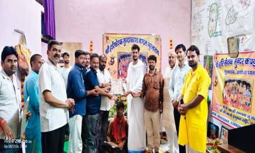 जयकारों के साथ संपन्न हुआ भव्य श्री सुंदरकांड पाठ,भक्ति रस में डूबे श्रद्धालु।